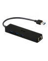 iTec i-tec USB 3.0 Slim HUB 3 Port + Gigabit Ethernet Adapter - nr 48