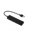 iTec i-tec USB 3.0 SLIM HUB 4 Port passive - Black - nr 48