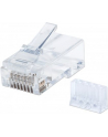 Intellinet Network Solutions Intellinet Wtyk modularny RJ45 8P8C Cat6 UTP na drut słoik 90 szt - nr 12