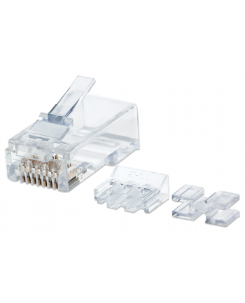 Intellinet Network Solutions Intellinet Wtyk modularny RJ45 8P8C Cat6 UTP na drut słoik 80 szt