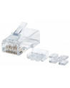 Intellinet Network Solutions Intellinet Wtyk modularny RJ45 8P8C Cat6 UTP na drut słoik 80 szt - nr 12