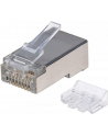 Intellinet Network Solutions Intellinet Wtyk modularny RJ45 8P8C Cat6A STP na drut słoik 90 szt - nr 12