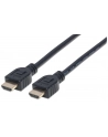Manhattan Kabel monitorowy HDMI/HDMI V2.0 M/M Ethernet 1m czarny - nr 12
