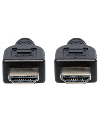 Manhattan Kabel monitorowy HDMI/HDMI V2.0 M/M Ethernet 1m czarny
