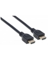 Manhattan Kabel monitorowy HDMI/HDMI V2.0 M/M Ethernet 1m czarny - nr 19