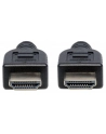 Manhattan Kabel monitorowy HDMI/HDMI V2.0 M/M Ethernet 3m czarny - nr 24