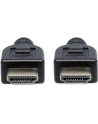 Manhattan Kabel monitorowy HDMI/HDMI V2.0 M/M Ethernet 5m czarny - nr 36