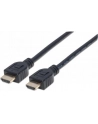 Manhattan Kabel monitorowy HDMI/HDMI V2.0 M/M Ethernet 5m czarny - nr 40