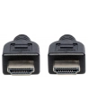 Manhattan Kabel monitorowy HDMI/HDMI V2.0 M/M Ethernet 5m czarny - nr 7