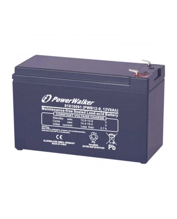 POWER WALKER Akumulator uniwersalny 12V/9Ah nr 2