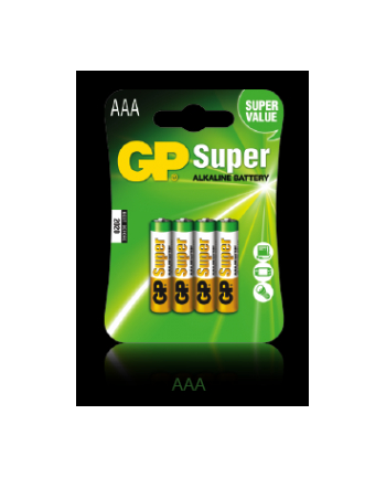 Bateria alkaliczna GP Batteries 24A-U4 AAA | LR03 | 1.5V | blister 4 szt. nr 1