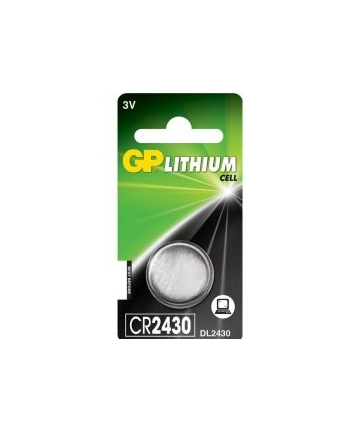 Bateria guzikowa litowa GP Batteries CR2430-U1 3.0V | blister 1 szt.