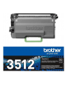 Toner Brother TN3512 black | 12000 str |DCP-L5500/HL-L6250 - nr 59
