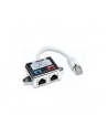 Intellinet adapter sieciowy rozdzielacz RJ45x2 STP - nr 12