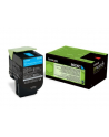 Toner 80C2XCE 4k cyan CX510de/dhe/dthe - nr 1
