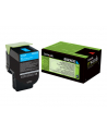 Toner 80C2XCE 4k cyan CX510de/dhe/dthe - nr 33