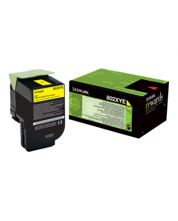 Toner 80C2XYE 4K yellow CX510de/dhe/dthe