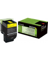 Toner 80C2XYE 4K yellow CX510de/dhe/dthe - nr 22