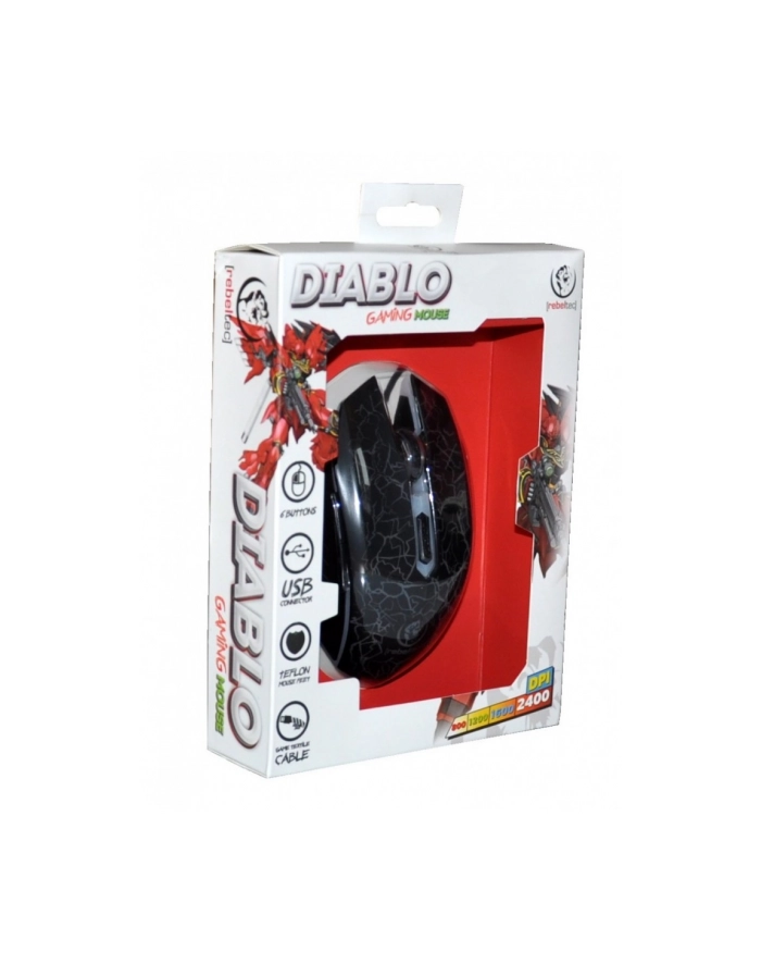 Gamingowa mysz optyczna USB DIABLO główny