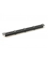 Patch panel Digitus 19'' 24-portowy UTP kat. 5E, czarny - nr 6