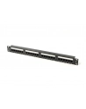 Patch panel Digitus 19'' 24-portowy UTP kat. 5E, czarny - nr 7