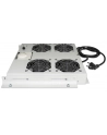 Intellinet Panel wentylacyjny 4W z termostatem i kablem do szafy 19'' szary - nr 6
