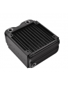 Thermaltake Pacific RL120 (120mm, 5x G 1/4', aluminium) radiator - Black - nr 1