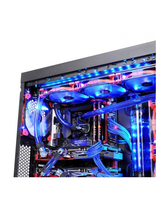 Thermaltake Pacific RL120 (120mm, 5x G 1/4', aluminium) radiator - Black główny