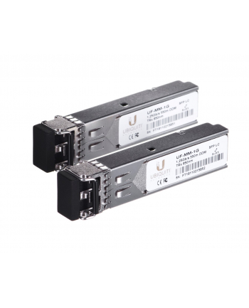 Ubiquiti UF-MM-1G 1.25Gbps SFP SX-LC (Multi-Mode Fiber) 850nm 550m - 2-Pack