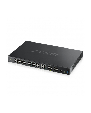 Zyxel XGS4600-32 24-port GbE L3 Switch with 4x1G RJ45/SFP, 4xSFP+ 10GbE (stack)