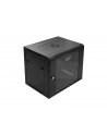 DIGITUS Szafka wisząca 19'' 9U 600x450 czarna RAL9004 - nr 5