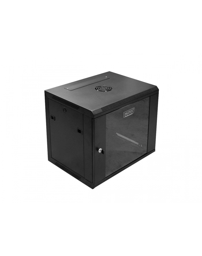 DIGITUS Szafka wisząca 19'' 9U 600x450 czarna RAL9004 główny