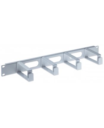 Intellinet Organizer kabli 19'' 1U z 4 długimi pierścieniami, szary nr 2
