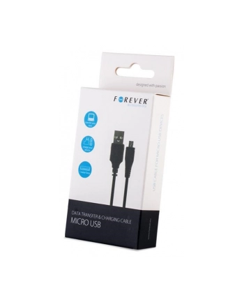 Forever Kabel Micro USB 3M Czarny