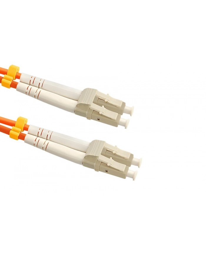 Qoltec Patchcord światłowodowy LC/UPC-LC/UPC | MM | 50/125 | OM2 | 5m główny