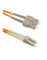 Qoltec Patchcord światłowodowy SC/UPC-LC/UPC | MM | 50/125 | OM2 | 3m - nr 4
