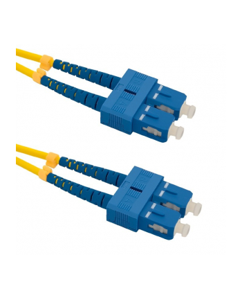 Qoltec Patchcord światłowodowy SC/UPC-SC/UPC | SM | 9/125 |  G652D | 2m