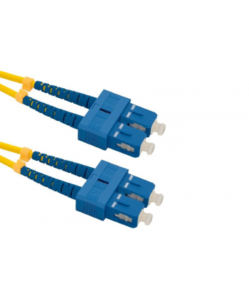 Qoltec Patchcord światłowodowy SC/UPC-SC/UPC | SM | 9/125 | G652D | 3m