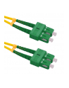 Qoltec Patchcord światłowodowy SC/APC-SC/APC | SM | 9/125 | G652D | 5m - nr 1