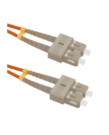 Qoltec Patchcord światłowodowy SC/UPC-SC/UPC | MM | 50/125 | OM2 | 2m