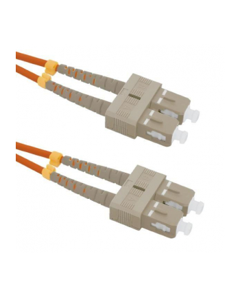 Qoltec Patchcord światłowodowy SC/UPC-SC/UPC | MM | 50/125 | OM2 | 2m