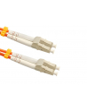 Qoltec Patchcord światłowodowy LC/UPC-LC/UPC | MM | 50/125 | OM2 | 5m - nr 4