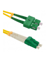 Qoltec Patchcord światłowodowy SC/APC-LC/APC | SM | 9/125 | G652D | 1m - nr 5