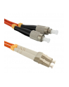 Qoltec Patchcord światłowodowy LC/UPC-FC/UPC | MM | 50/125 | OM2 | 2m - nr 1