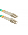 Qoltec Patchcord światłowodowy LC/UPC-LC/UPC | MM | 50/125 | OM3 | 3m - nr 4