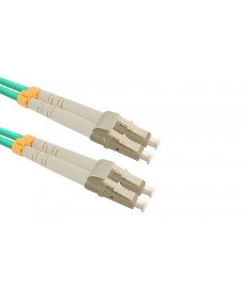 Qoltec Patchcord światłowodowy LC/UPC-LC/UPC | MM | 50/125 | OM3 | 3m