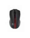 Rebeltec Bezprzewodowa mysz optyczna, GALAXY Black/red, powierzchnia gumowana - nr 4