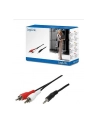 LogiLink Kabel audio Jack 3,5m m do 2 x Chinch, 5m - nr 10