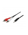 LogiLink Kabel audio Jack 3,5m m do 2 x Chinch, 5m - nr 5