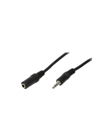 LogiLink Kabel przedłużacz 3,5mm jack męski do żeński, 5m